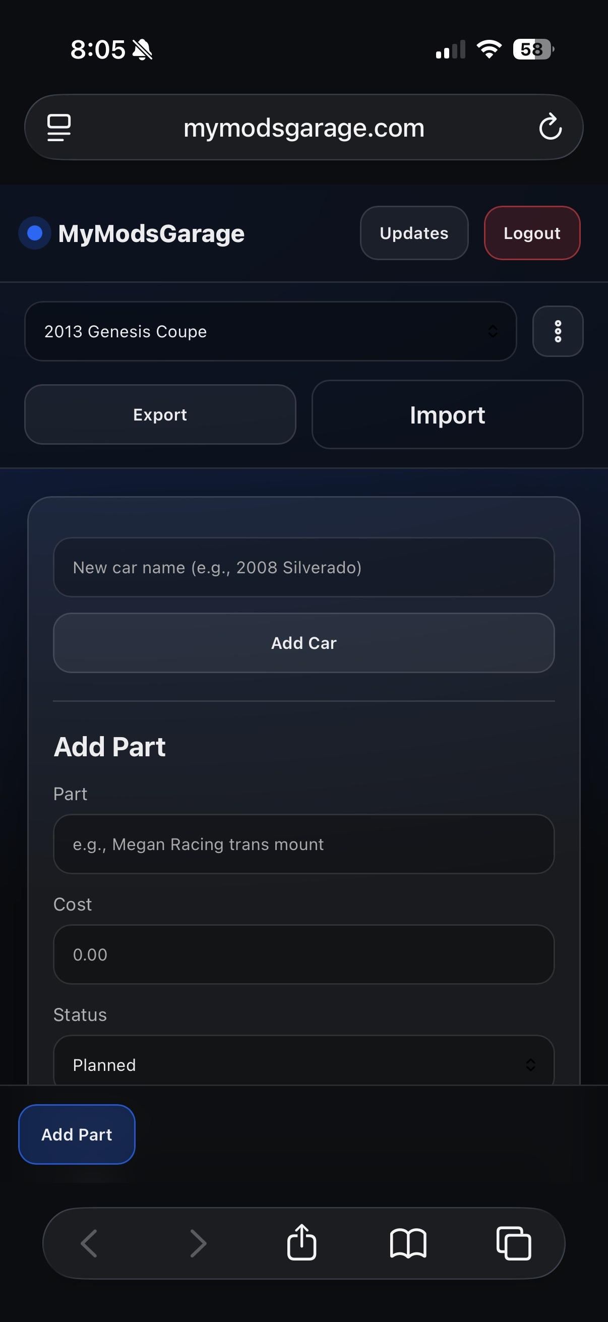 Mobile screenshot